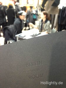 Der Berlin Showroom 2013 in Paris - und Holly mittendrin