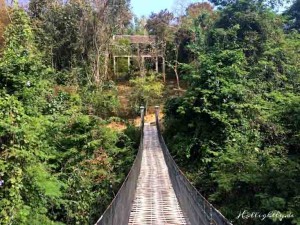 Zen Namkhan Laos - Hängebrücke