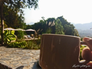 Zen Namkhan Laos - Frühstückskaffee