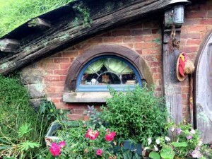 Fenster in Hobbiton