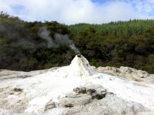 Geysir vor seinem großen Auftritt